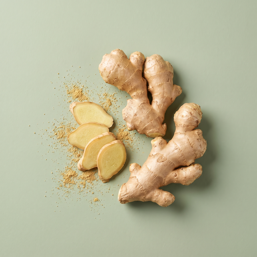 Fresh ginger root